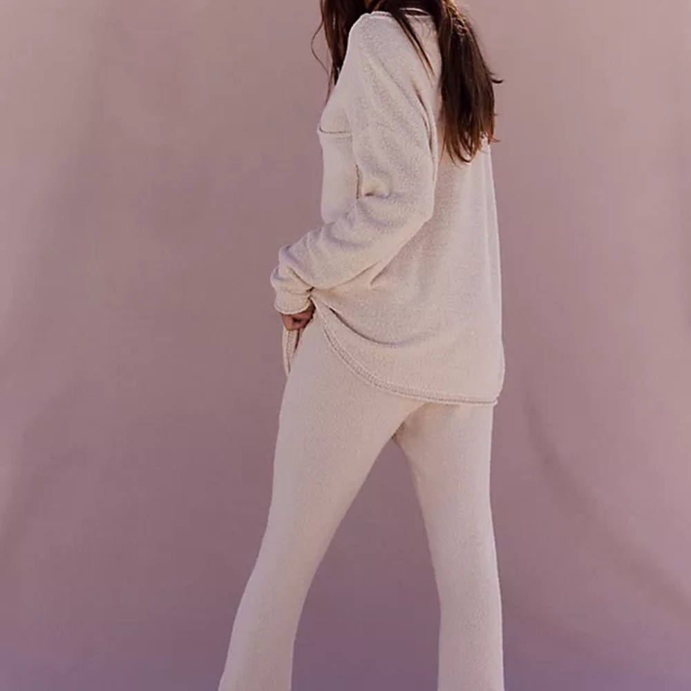 Free People Karina Sweater Set- Cream
